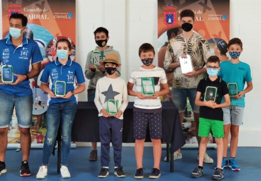 O ferrolán Roue Bouza Santiso, leva o 9º Torneo de Xadrez de verán de Carral